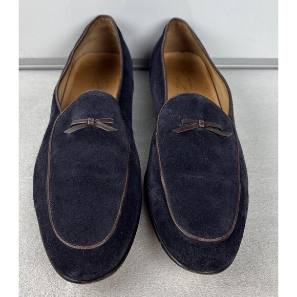 3.D.M Lifestyle Mens Purple Suede Tassel Loafers Dress Shoes US 11-11.5 main image 9